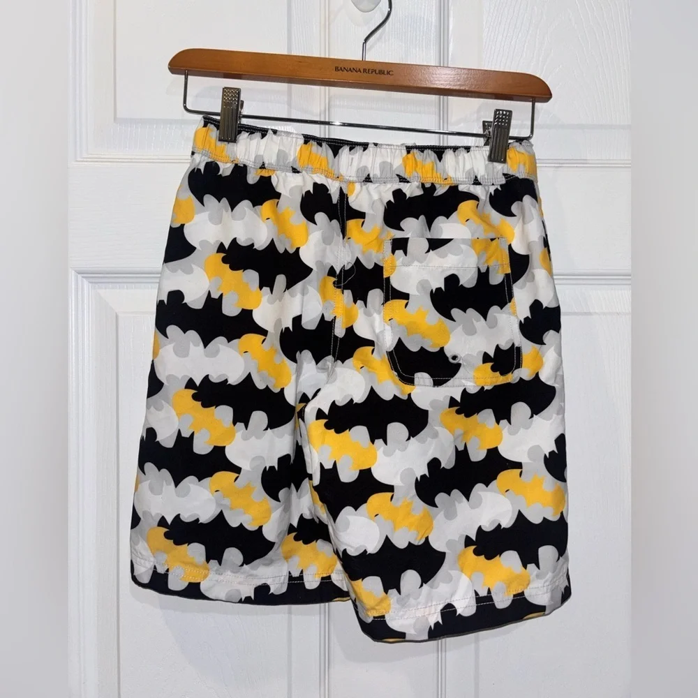 Hanna Andersson Batman Camo Sunblock Swim Shorts SZ10​​